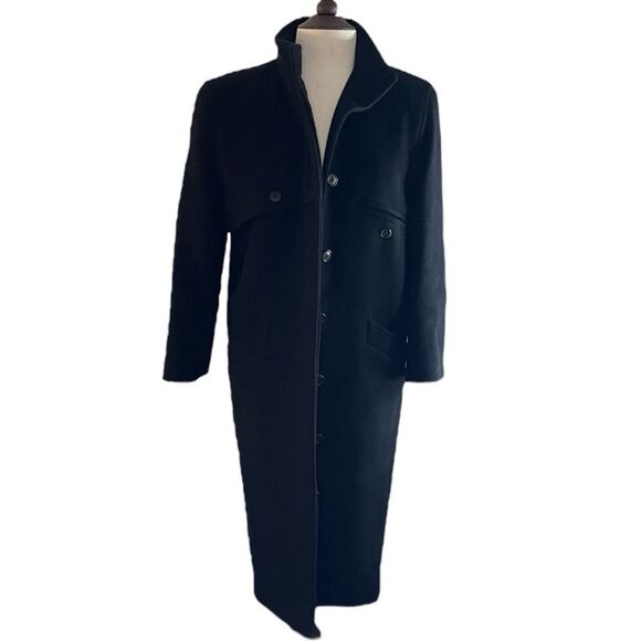 harré benard BENABB HELTZMAN Other - harré benard BENABB HELTZMAN woman’s Black Wool Coat | petite | vintage